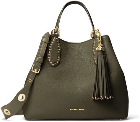 michael kors brooklyn large olive